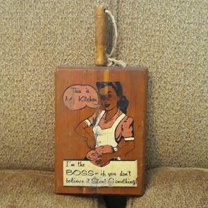 I AM THE BOSS !! Wall Decor